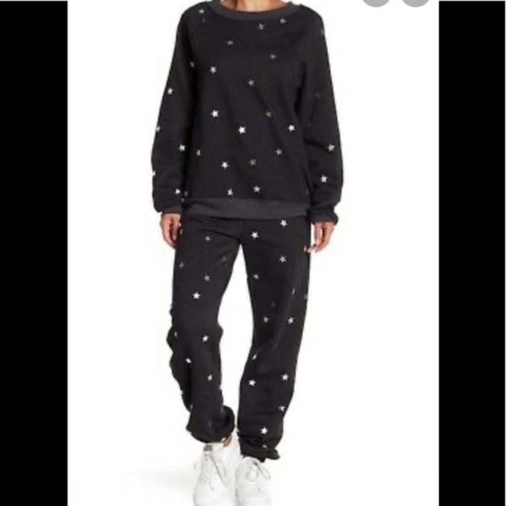 COMFY Wildfox Star Sweatshirt and Sweatpants set
